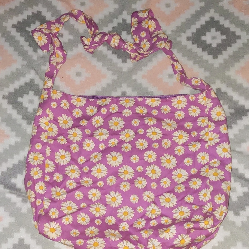 Purple with Daisy's Purse